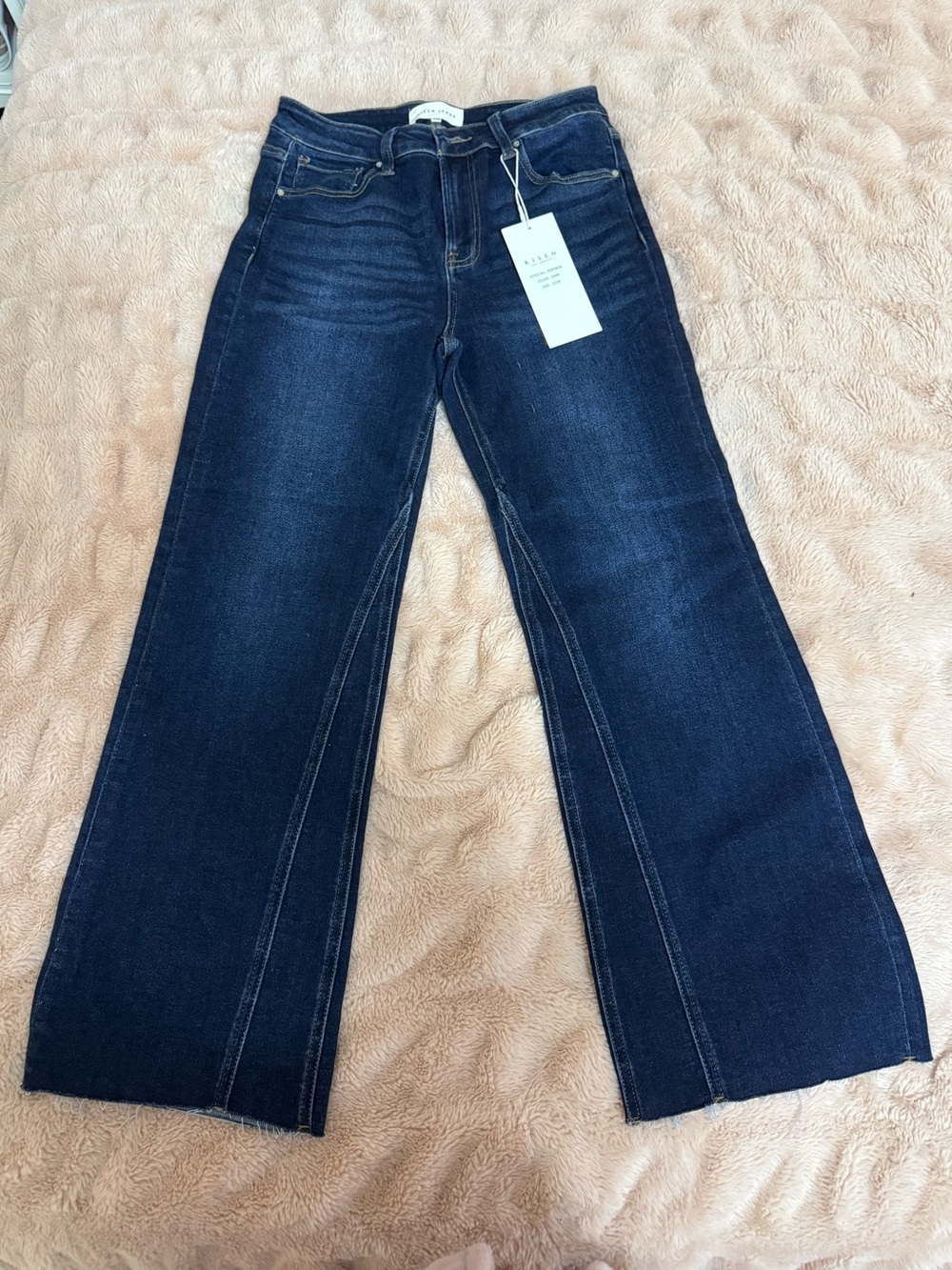 Dark Blue Risen Women's Jeans - Picture 1 of 4